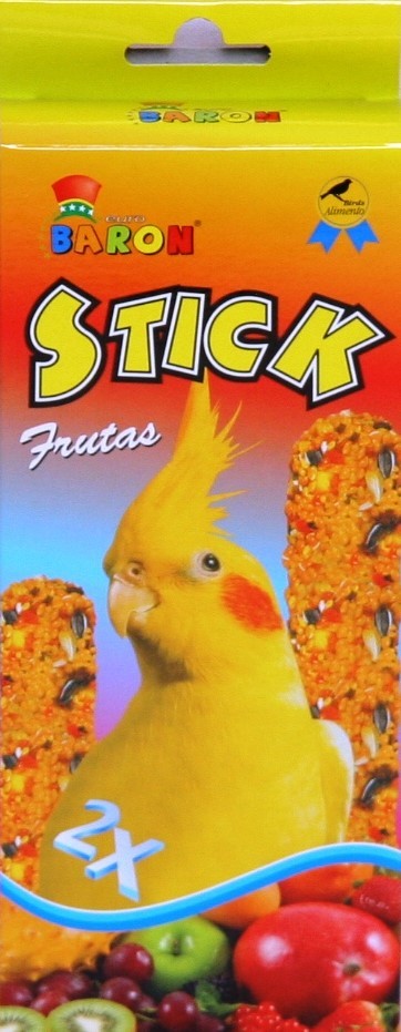 EB Stick p/Caturras c/Frutas 2 unid, 90gr